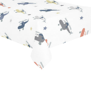 Cute helicopter star pattern Tablecloth