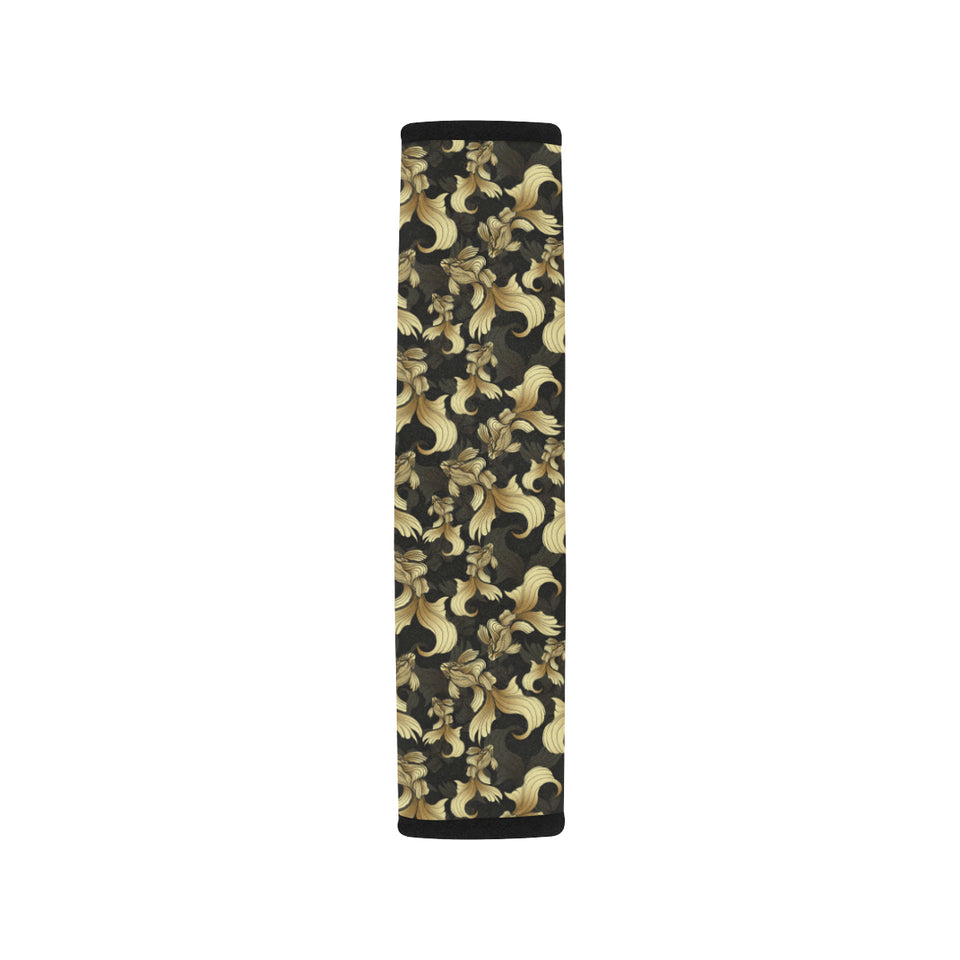 Goldfish Pattern Print Design 01 Car Seat Belt Cover