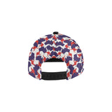 Kangaroo Australian pattern All Over Print Snapback Cap