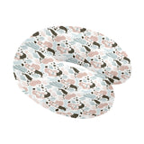 cute mermaid pattern U-Shaped Travel Neck Pillow