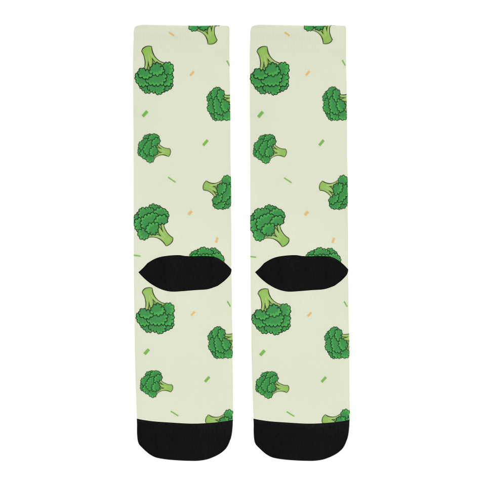 Broccoli pattern Crew Socks