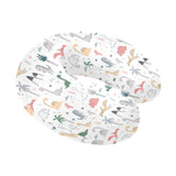 Cute cartoon dinosaurs tree pattern U-Shaped Travel Neck Pillow