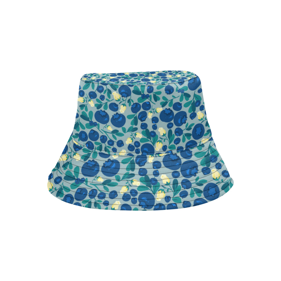 blueberry design pattern Unisex Bucket Hat