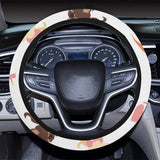 Cute Chihuahua puppie pattern Car Steering Wheel Cover
