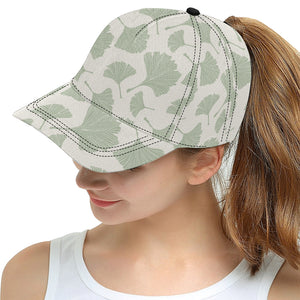 Ginkgo leaves pattern All Over Print Snapback Cap