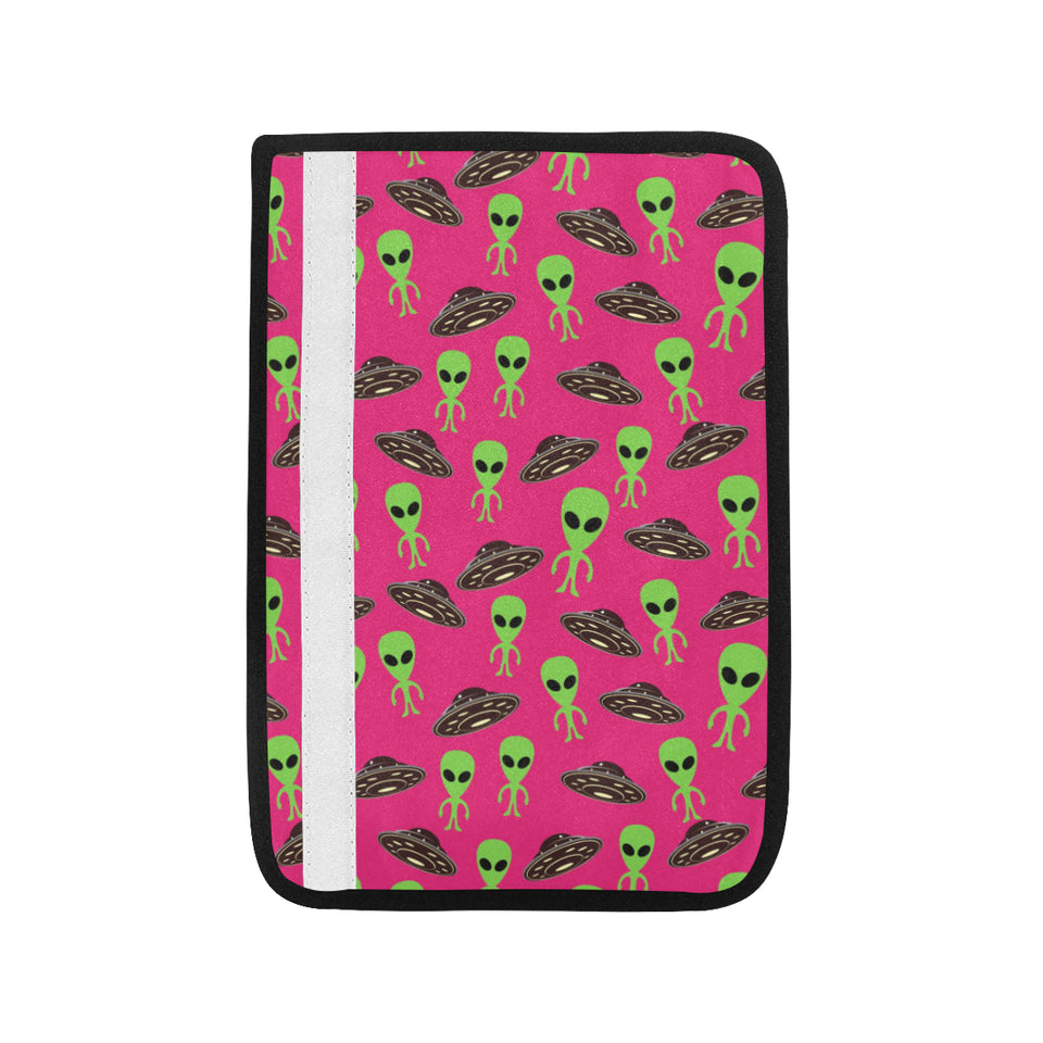 Alien Pattern Print Design 03 Car Seat Belt Cover