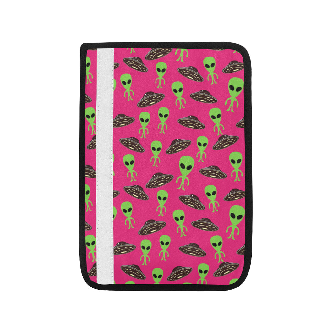 Alien Pattern Print Design 03 Car Seat Belt Cover