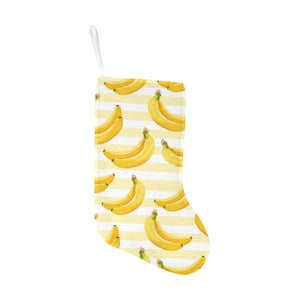 Banana pattern blackground Christmas Stocking