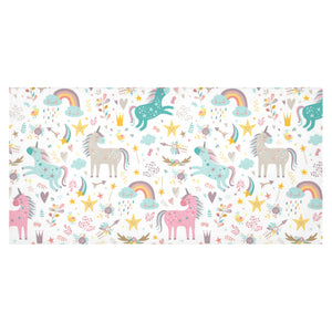 Colorful unicorn pattern Tablecloth