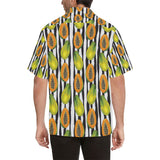 papaya design pattern Men's All Over Print Hawaiian Shirt