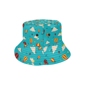 Hot Air Balloon Sky Pattern Unisex Bucket Hat