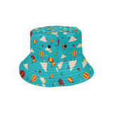 Hot Air Balloon Sky Pattern Unisex Bucket Hat