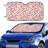 Squirrel Pattern Print Design 02 Car Sun Shade