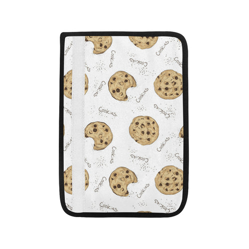 Sketch style cookie pattern Car Seat Belt Cover