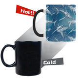 Shark hand drawn Morphing Mug Heat Changing Mug