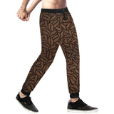 coffee bean pattern Unisex Casual Sweatpants