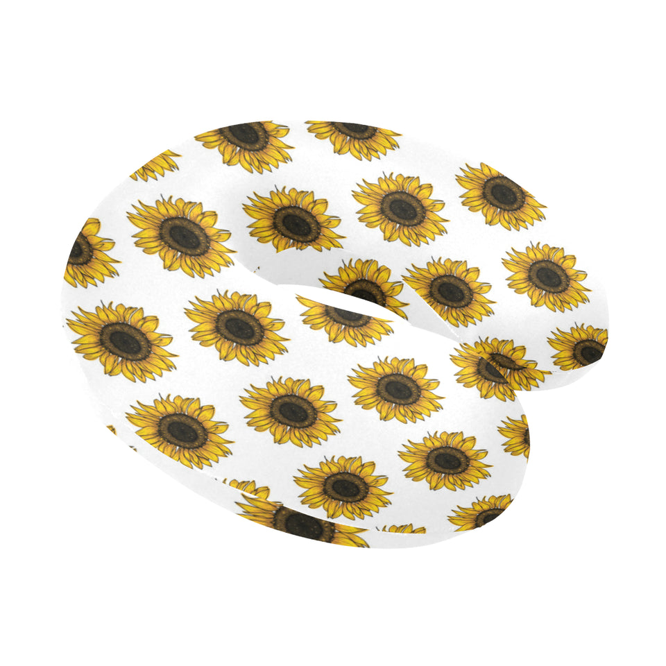 sunflowers design pattern U-Shaped Travel Neck Pillow