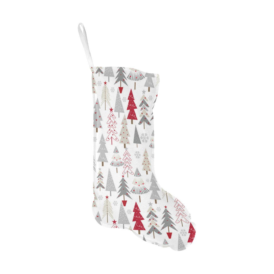 Cute Christmas tree pattern Christmas Stocking