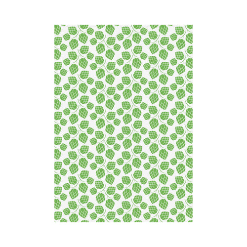 Hop pattern background House Flag Garden Flag