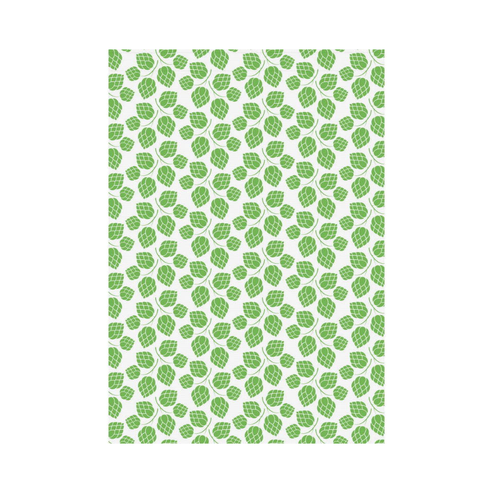 Hop pattern background House Flag Garden Flag