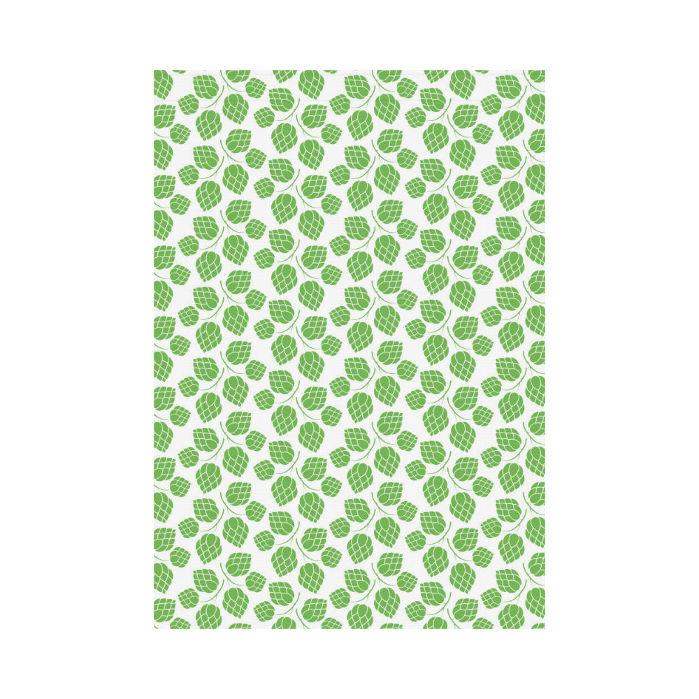 Hop pattern background House Flag Garden Flag