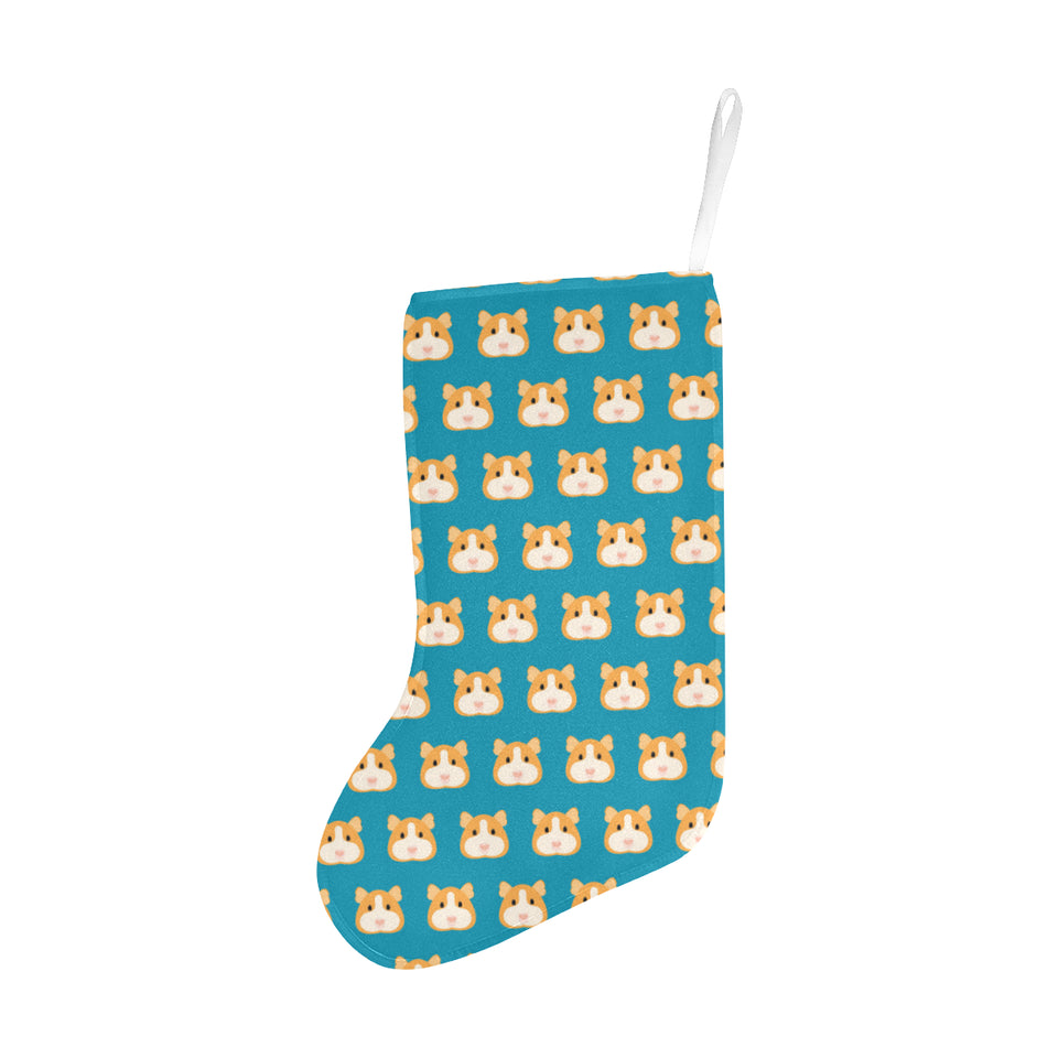 Guinea Pig Pattern Print Design 03 Christmas Stocking