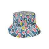 Colorful mushroom design pattern Unisex Bucket Hat