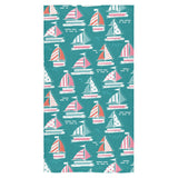 Cute sailboat pattern Bath Towel
