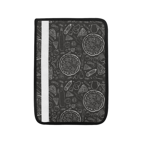 Pizza pattern Car Seat Belt Cover