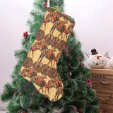 Camel polynesian tribal design pattern Christmas Stocking