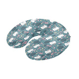Cute rabbit pattern U-Shaped Travel Neck Pillow