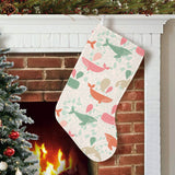 Cute whale pattern Christmas Stocking