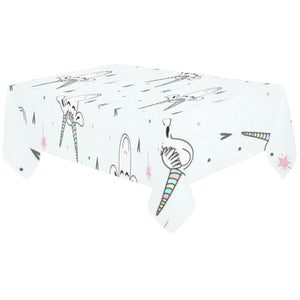 Cute goat design pattern Tablecloth