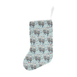 Lovely Sea Otter Pattern Christmas Stocking