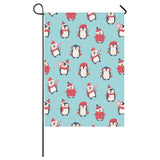 Cute penguin christmas design pattern House Flag Garden Flag