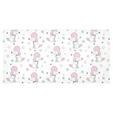 Cute poodle dog star pattern Tablecloth