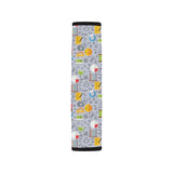 Math Pattern Print Design 04 Car Seat Belt Cover