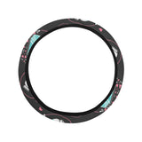 Camera Pattern Print Design 04 Car Steering Wheel Cover