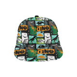 dinosaurs print pattern All Over Print Snapback Cap