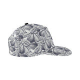 Guava tropical hand drawn pattern All Over Print Snapback Cap