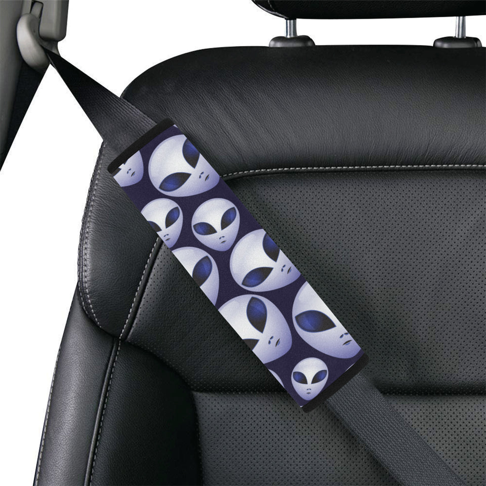 Alien Pattern Print Design 01 Car Seat Belt Cover