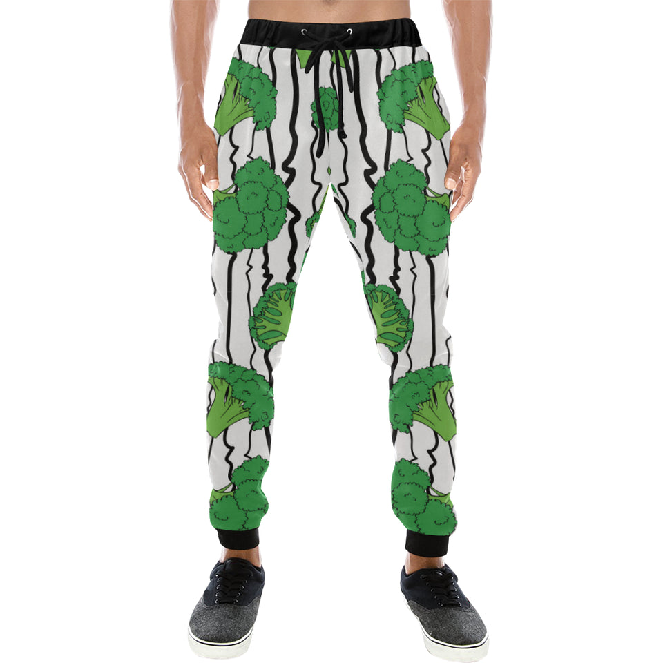 Cool Broccoli pattern Unisex Casual Sweatpants