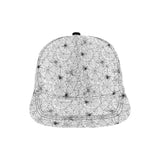 Spider web cobweb pattern All Over Print Snapback Cap