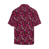 Lips Pattern Print Design 03 Men's All Over Print Hawaiian Shirt (Model T58)