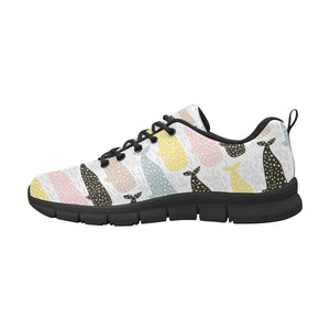 Whale dot pattern Women's Sneaker Shoes