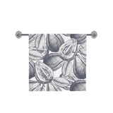 Guava tropical hand drawn pattern Bath Towel