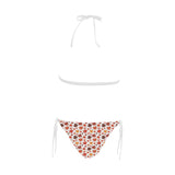 Colorful Maple Leaf pattern Sexy Bikinis Two-Piece Swimsuits