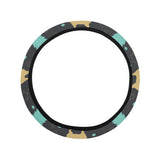 Deers star tree pattern Car Steering Wheel Cover