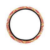 Tropical grapefruit pattern Car Steering Wheel Cover
