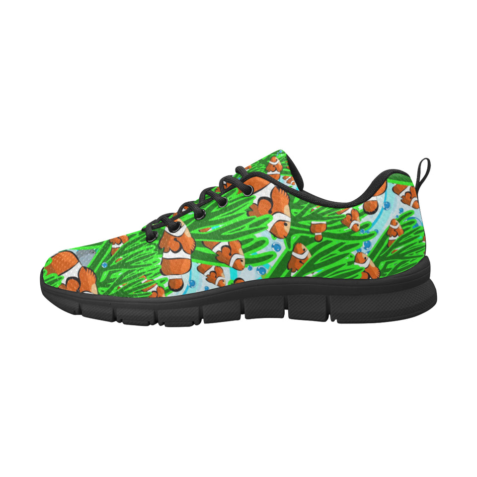 Clown Fish Pattern Print Design 01 Men's Breathable Sneakers ( Model 055)